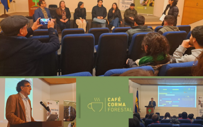 El primer Café Forestal de Corma de este 2024 se realizó en la Facultad de Ciencias Forestales UdeC